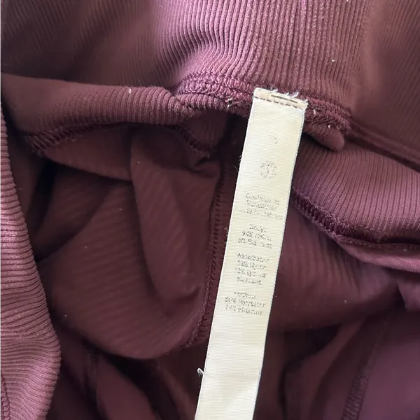 Lululemon Dance Studio Joggers in Cassis Burgundy Size 8 - Image 7