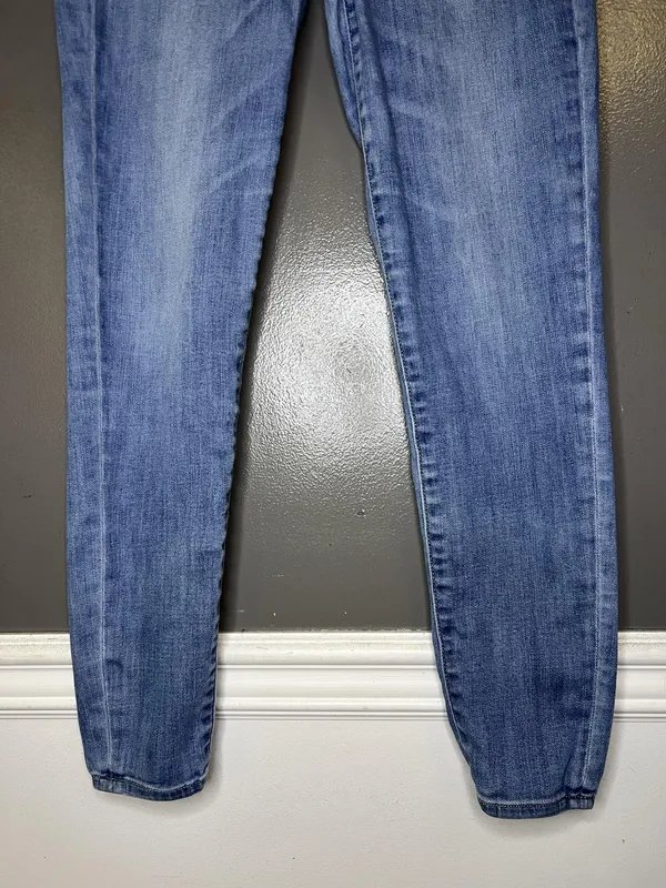 American Eagle Outfitters Highest Rise Jegging Jeans Womens 8 Med Wash Stretch - Image 3