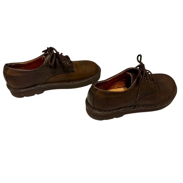 Natural Sport Brown Lace-Up Shoes - Image 7