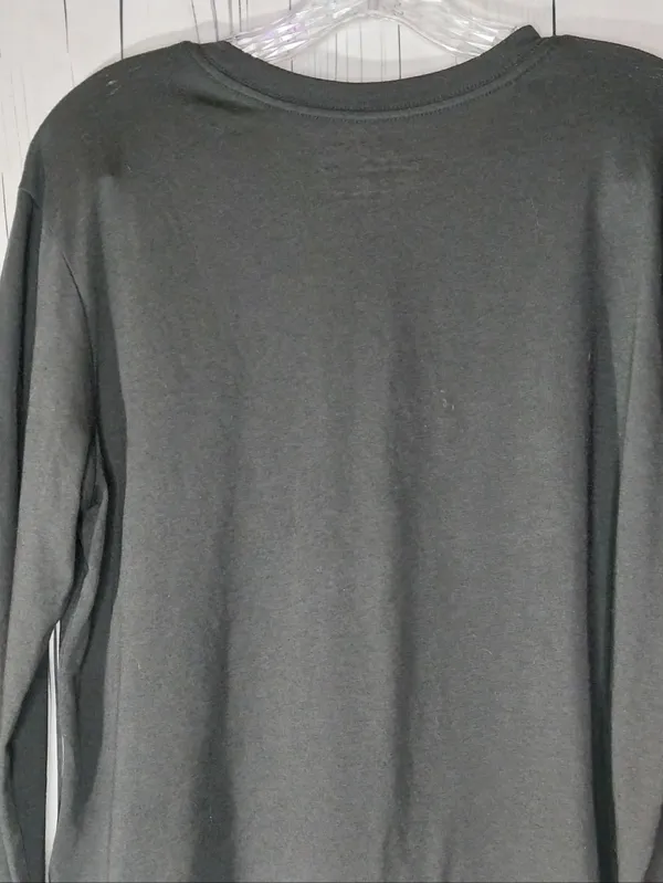 Pretty Rebel Cropped Long Sleeve 'I'd Rather Be Exploring' Graphic Tee NWT Black Size L - Image 7