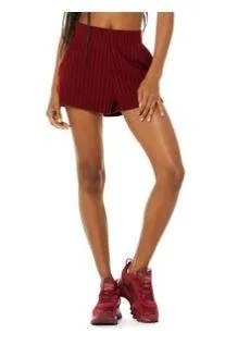 Alo Ribbed Take Comfort Short - Image 2