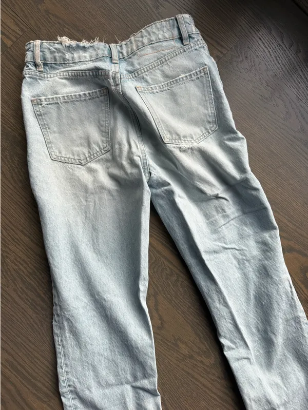 ZARA Jeans High-Rise Straight Leg - Image 3
