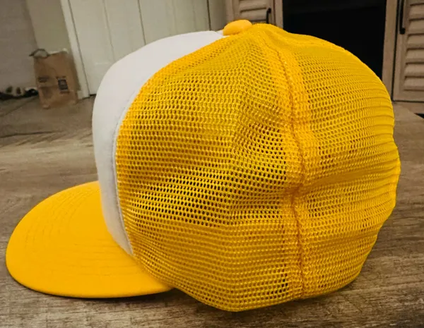 VTG Beer on Board SnapBack Hat Yellow - Image 2