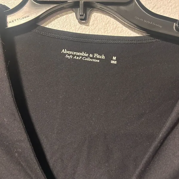 Abercrombie & Fitch black keyhole Bodysuit - Image 2