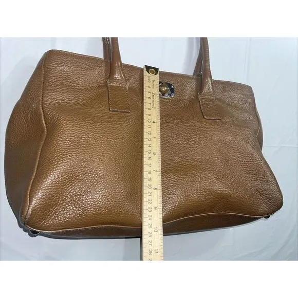 Furla Appaloosa Leather‎ tote Brown - Image 3