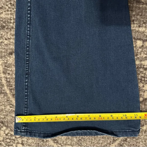 Free People Women’s Size 30 Dark Blue 61855 Pull On Flare Leg 2 Pockets Jeans - Image 12