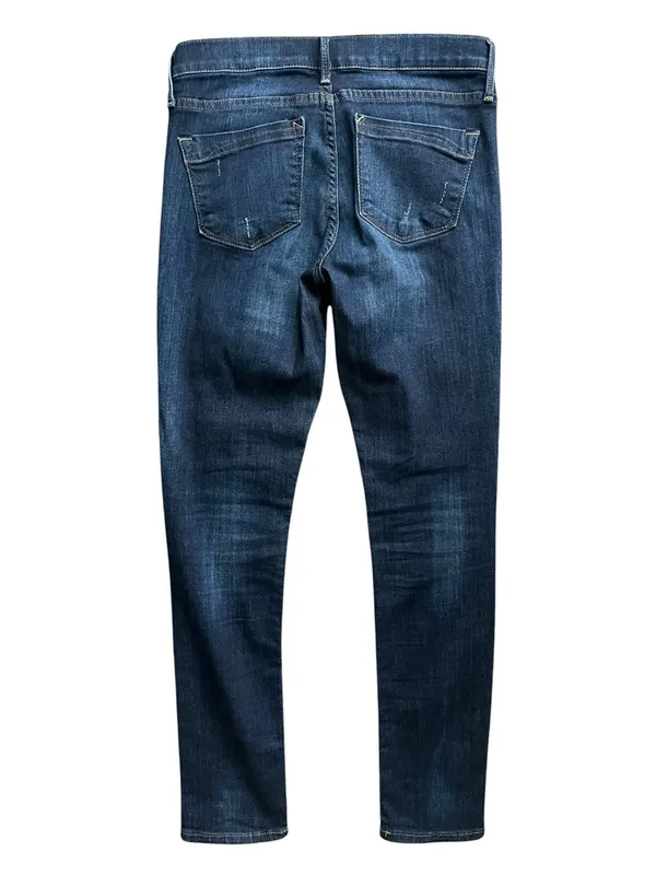 Express super skinny mid rise dark wash jeans - Image 5