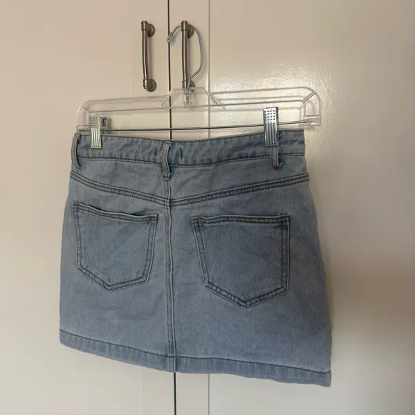 Forever 21 Mini Denim Skirt small  - Image 4