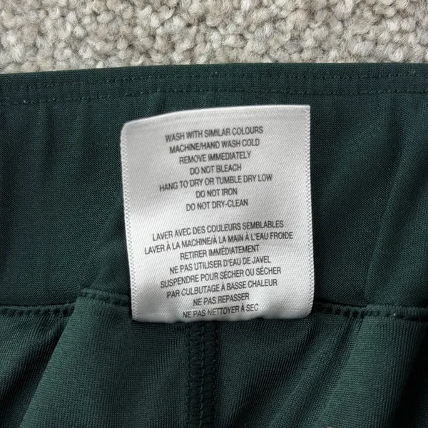 MPG Sport 2-in-1 Running Shorts Womens M Green Snake Print Mesh Activewear‎ Yoga - Image 8