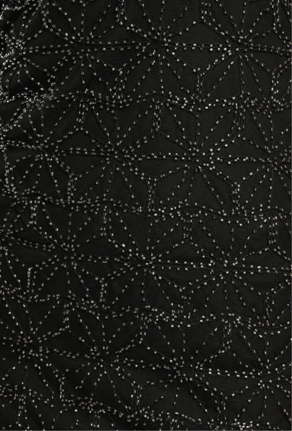 NWT Lulus Soiree Sparkles Black Beaded Strapless Mini Dress - Image 7