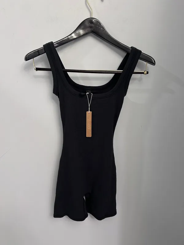SKIMS Cotton Rib Onsie sooth XXS new with tags - Image 3