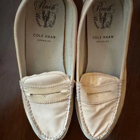 Cole Haan  Cream Loafers - Image 2