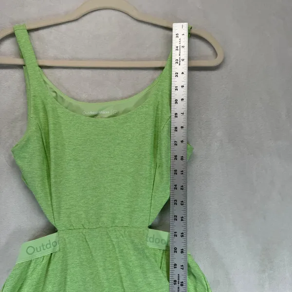 Outdoor Voices Exercise Dress Athletic Cutout Activewear Dress Green Size‎ M - Image 3