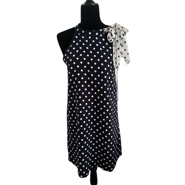 ZARA Halted polka dot Dress EUC - Image 4