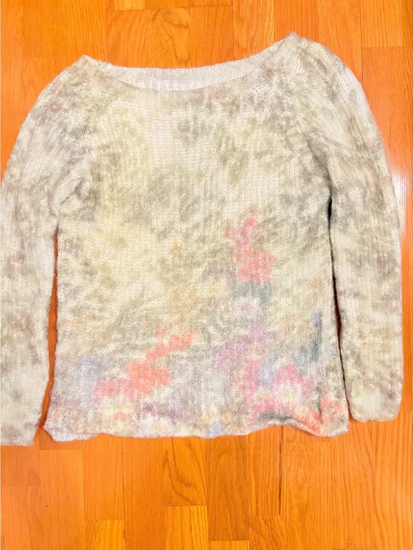 Pronto Moda Italian Made Lightweight Acrylic and Viscose Sweater with Multicolor - Image 2