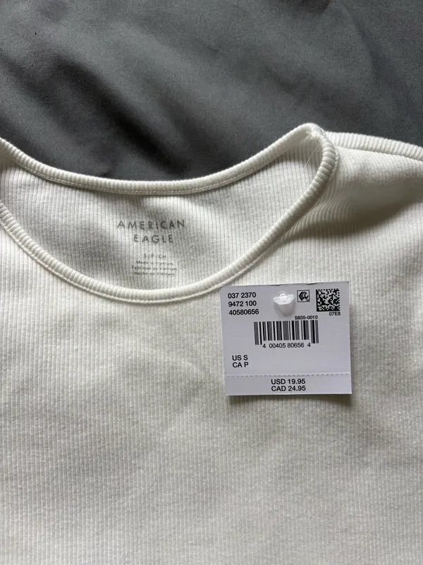 American Eagle baby tee - Image 2