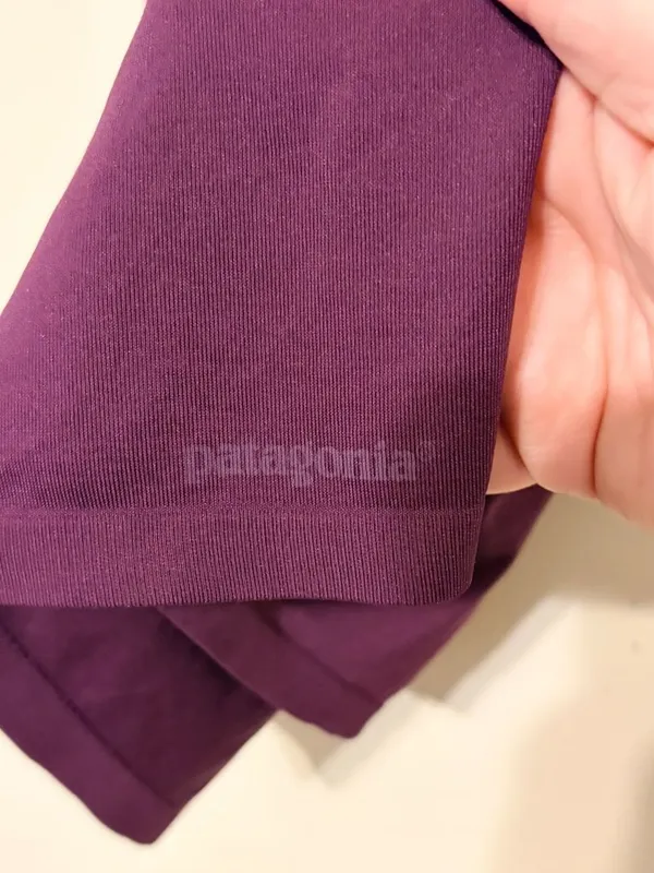 Women's Mauve Patagonia Capilene Cool Trail T-Shirt Purple Size Large - Image 3