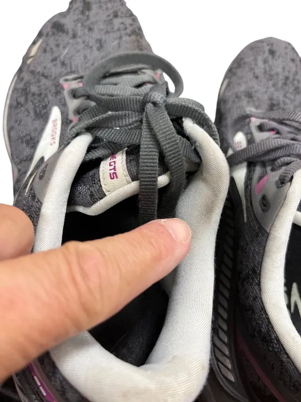 Brooks Adrenaline 23 wms gray black wallking running sneakers sz 7D SKU 10-442 - Image 13