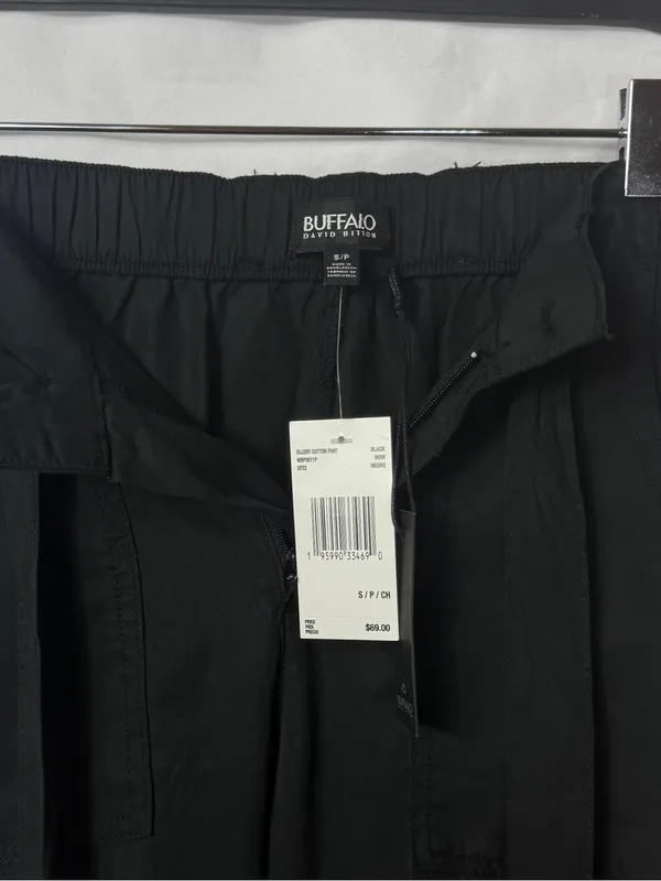 NWT Buffalo David Bitton Biley Black Utility Cargo Pants - Image 2
