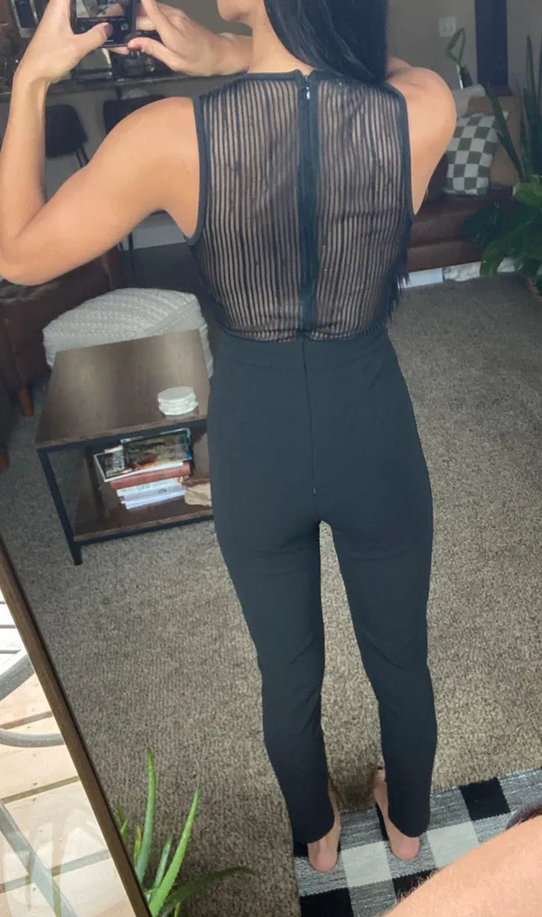 Iris Black  Jumpsuit - Image 3