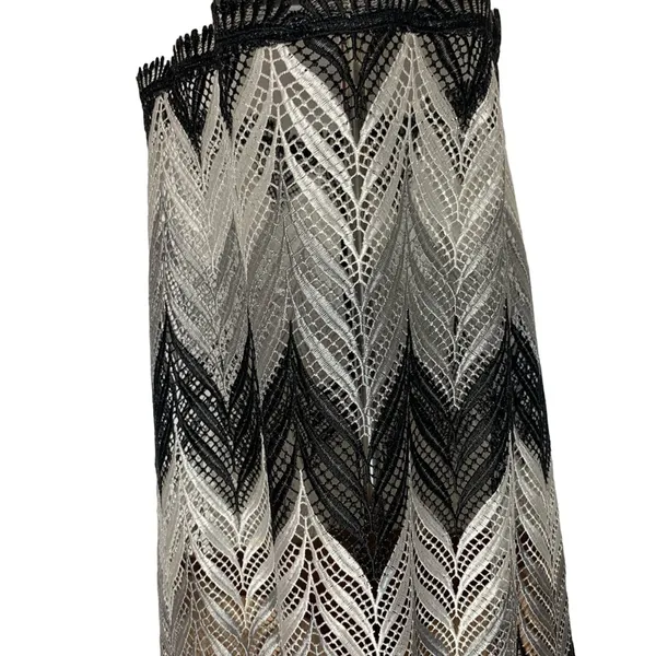 Dress the population Lucia‎ lace chevron maxi dress - Image 4