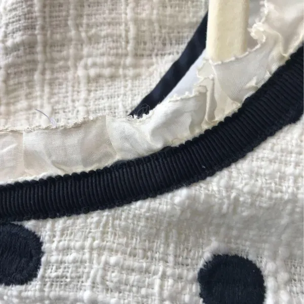 NWT j.crea polka dot tweed jacket - Image 3