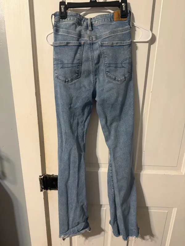American Eagle Flare Jeans Stretch High-Rise Super - Image 2