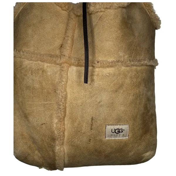 UGG Thick Suede‎ Sherpa Purse Shoulder Bag - Image 5