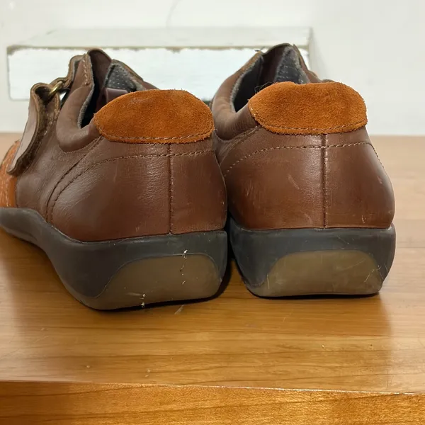 Naturalizer Blair Brown Leather Suede N5 Comfort Loafers Walking Shoes 8.5W - Image 6