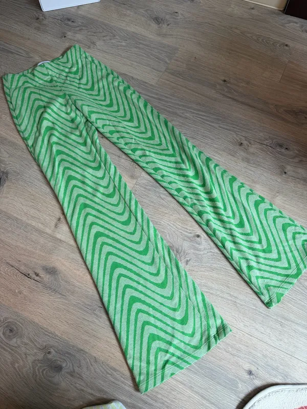 Urban Outfitters Green Flare Pants - Image 2