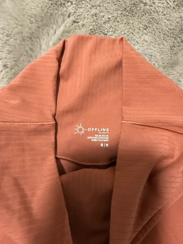 Aerie Pink Offline Flare Leggings - Image 5