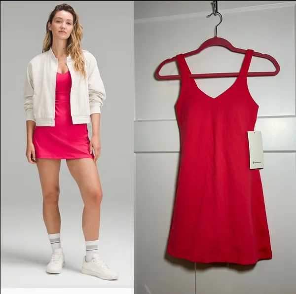 NWT Lululemon Align Dress size 2 Glaze Pink - Image 4