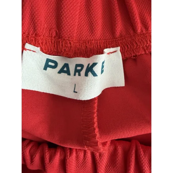 PARKE Track Pants Red Women's Size Large - Image 14