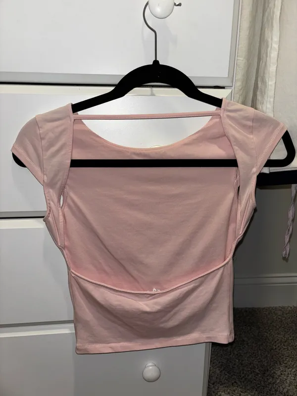 Garage Open Back Crop Top - Image 2
