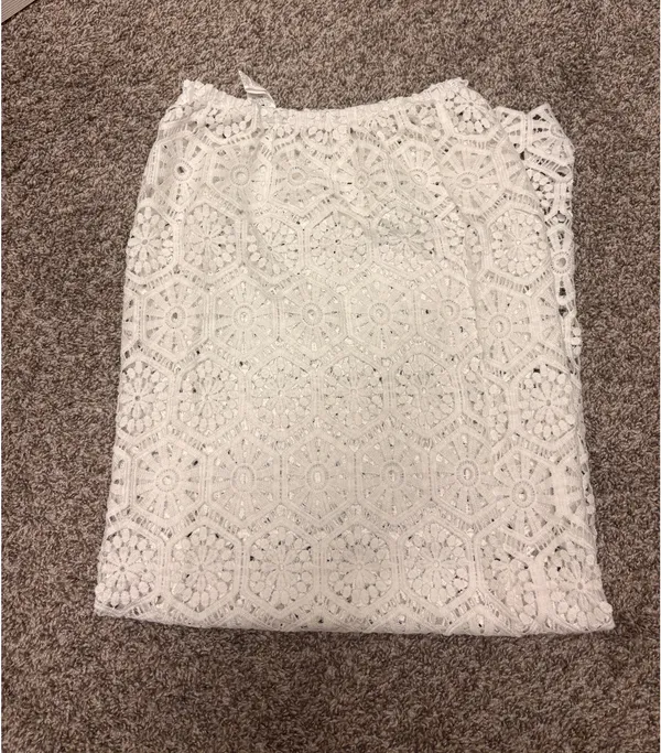 SheIn White Beach Skirt - Image 3