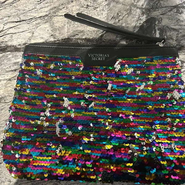 Victoria's Secret Sequin Clutch - Image 3