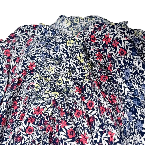 A.N.A Floral Long Sleeve Top Sz Xxl - Image 4