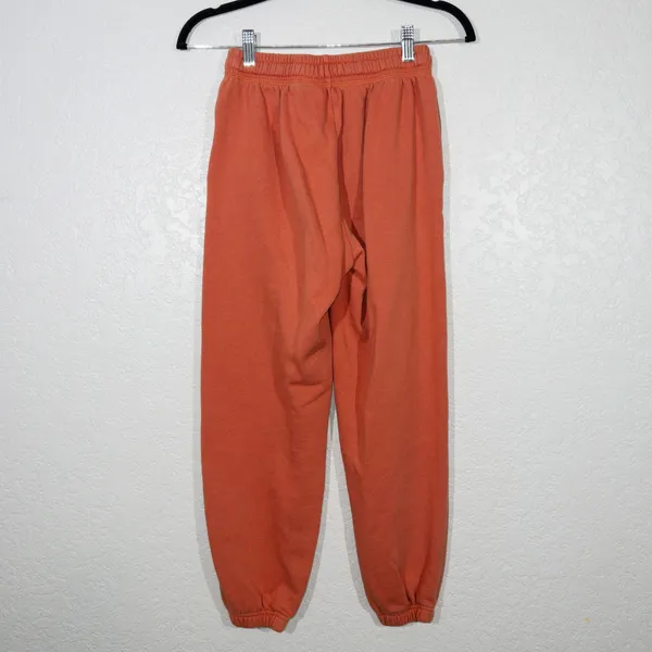 Richer Poorer Orange Cotton Blend Joggers Size XS - Image 9
