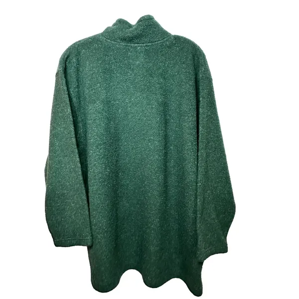 Victoria Secret Sweater Womens Pullover Quarter‎ Zip Green Country Casual Ladies - Image 9