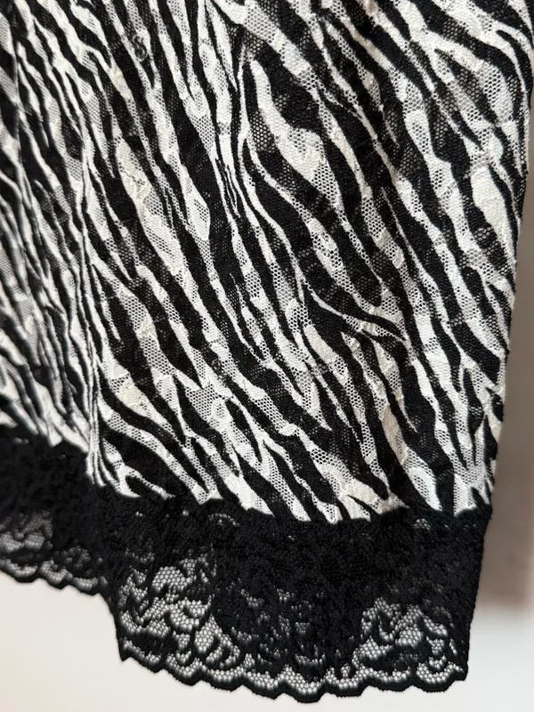 Victoria’s Secret Zebra Lace Slip - Image 2
