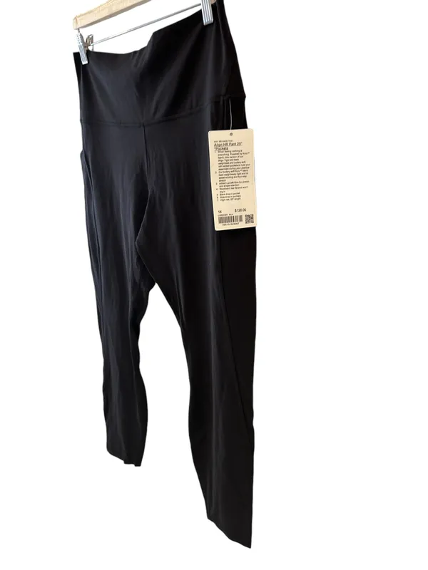 Lululemon Align High-Rise Pant with Pockets 25" Black NWT SIZE 14 - Image 9