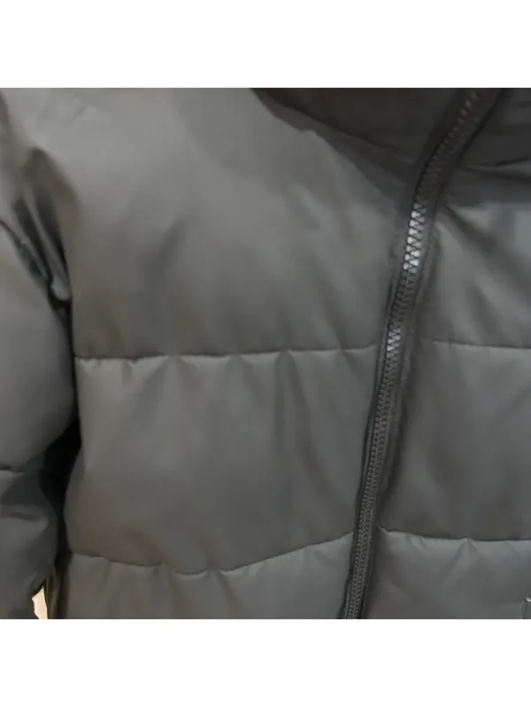New Look Black Oversized Puffer Jacket High Neck Winter Coat Women’s US 6 - Image 3