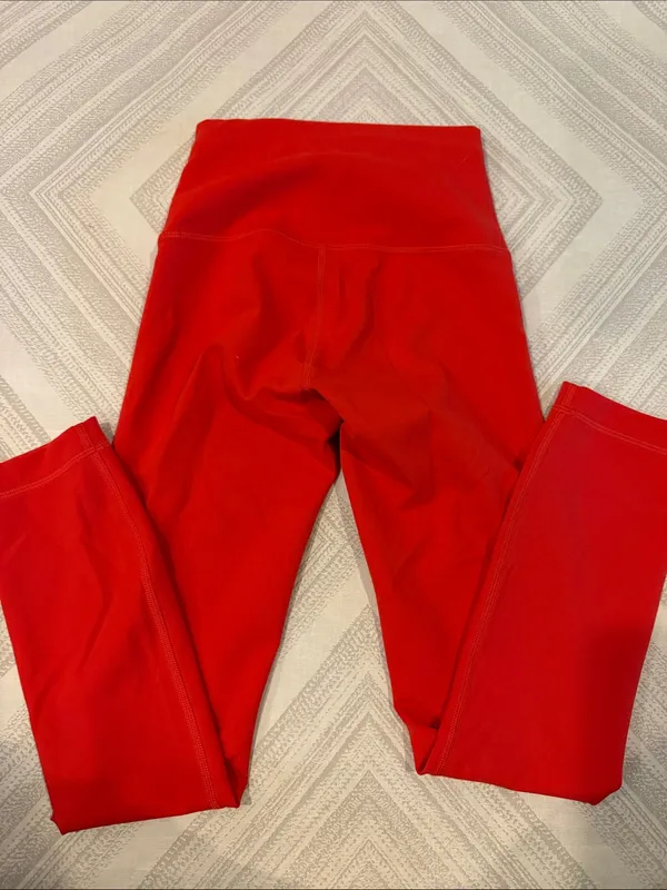 Lululemon Athletica Women’s Size 0 Red Leggings - Image 6