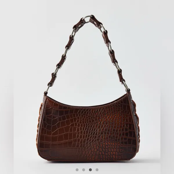 Silence + Noise Kez Boho Laced Bag in Brown - NWT - Image 6