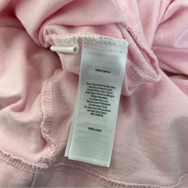 VINEYARD VINES Tshirt Womens XS Pink Keeneland Short Sleeve Casual Preppy Cotton - Image 5