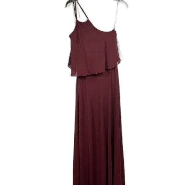 NWT Bill Levkoff Bridesmaid Dress Style 7006 in The Color Wine 2 Prom Wedding - Image 2