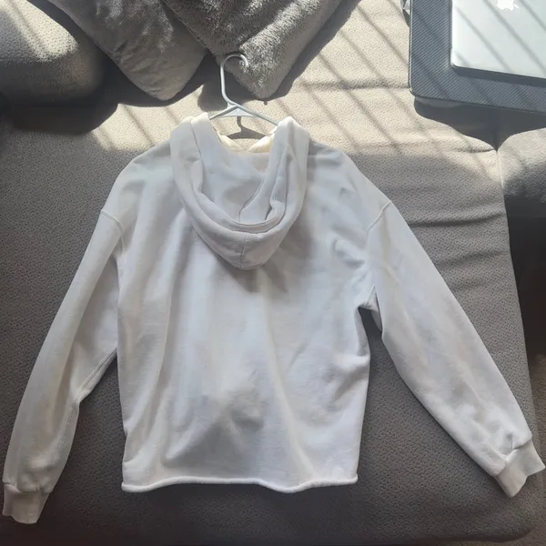 Abercrombie & Fitch Soft Lounge Tie Dye Cutoff Hoodie - Image 3