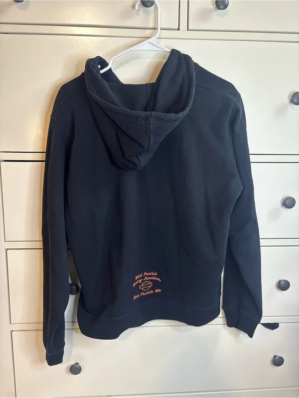 y2k vintage Harley-Davidson Black Hoodie size XL - Image 4