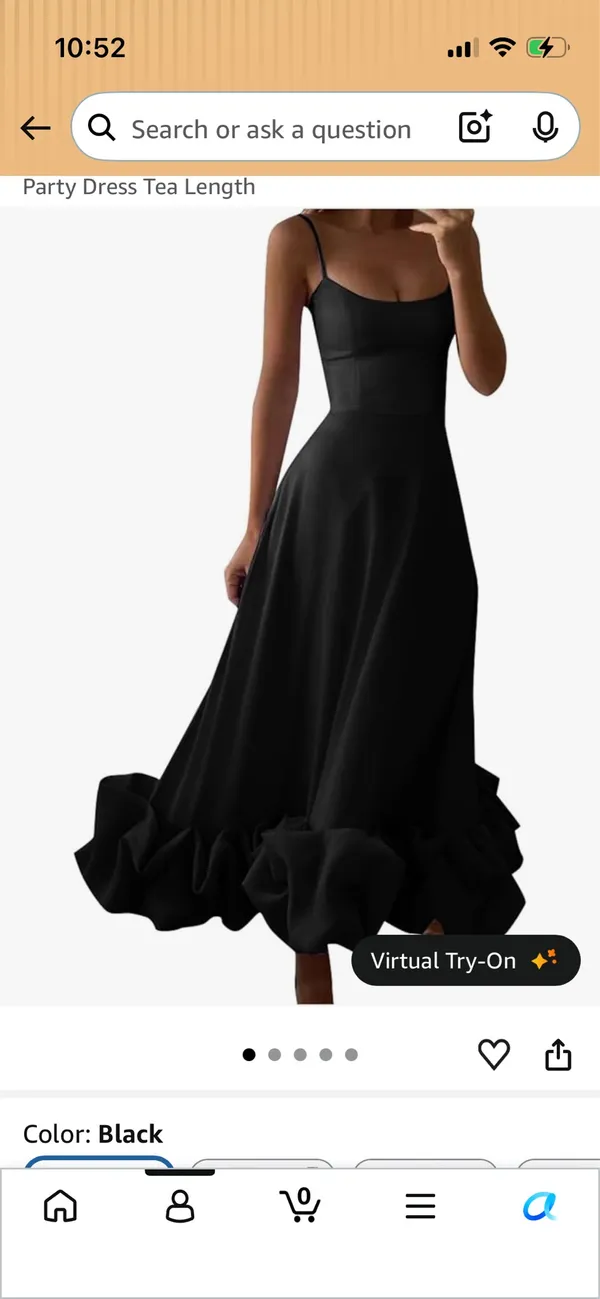 Wedding guest dress Black - Image 2