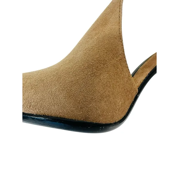 Natori Minh-Su Color Doe Kid‎ Suede Women's Pointed Toe Heel Mule Size 9M NWB - Image 10